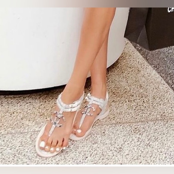 Chanel logo sandals - Picture 12 of 12